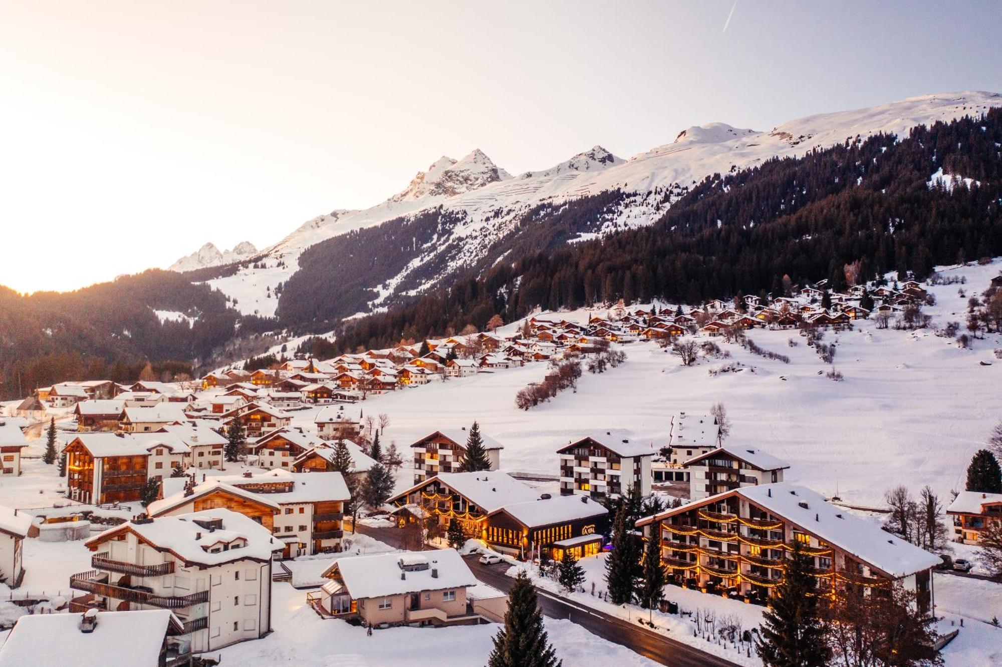 La Val Hotel & Spa Breil/Brigels Luaran gambar